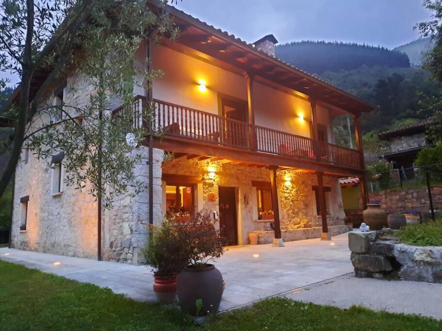 Villa El Papu Colorau Onís Esterno foto